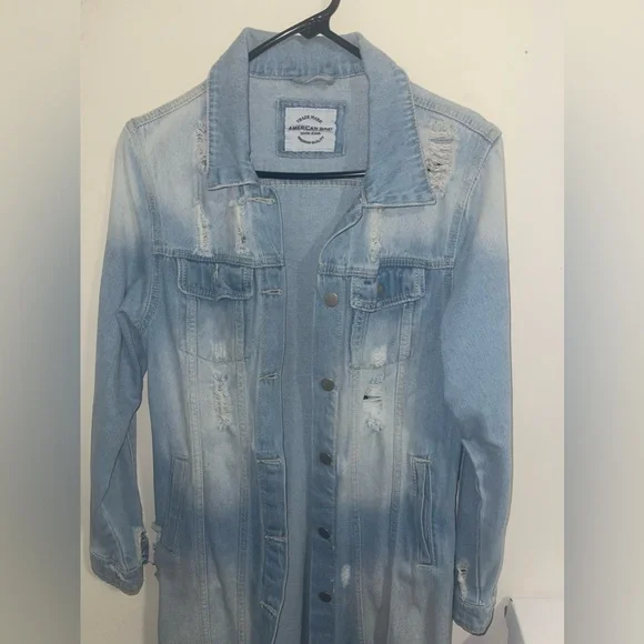 Long Denim jacket - Picture 2 of 4